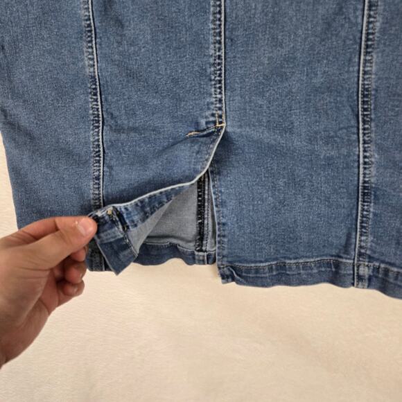 Est 1946 Denim Skirt Jeans Pencil Skirt Womens 6 Medium Wash 0742 - Picture 7 of 8